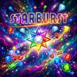 Starburst slot game at MrQ Casino for United Kingdom players
